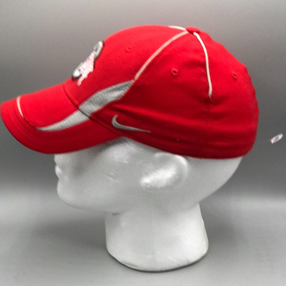 NIKE Authentic Team Wear OHIO STATE Hook Loop Adjustable Ball Cap - Picture 5 of 15